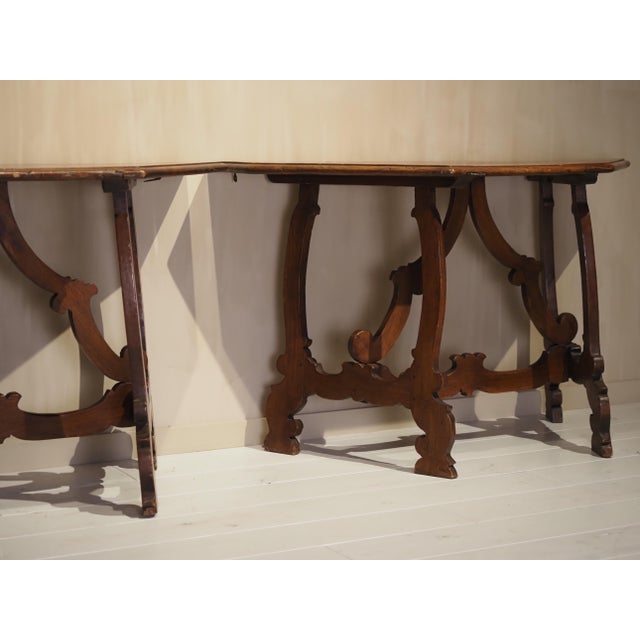 Antique Italian Console Tables, 1700, Set of 2 For Sale - Image 17 of 18