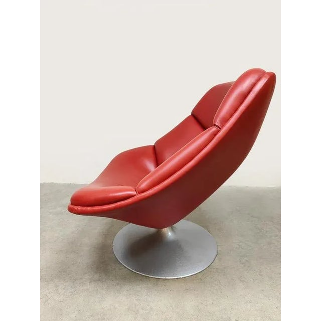 1960s Vintage F557 Swivel Lounge Chair by Pierre Paulin for Artifort, 1960s For Sale - Image 5 of 9