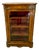 Antique Victorian Inlaid Burr Walnut Pier Cabinet, 1860 For Sale