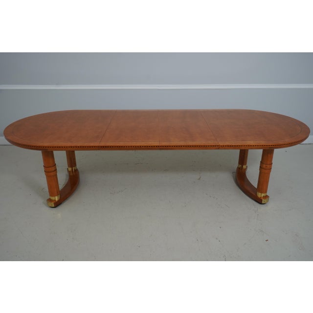 Hickory White Genesis Biediermier Dining Room Table For Sale - Image 13 of 18