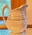 Mid-Century Modern 1920s Small Antique Iroquois Milk Jug/ Syrup / Gravy White W/ Black, Blue, Grey 3 Stripe For Sale - Image 3 of 7