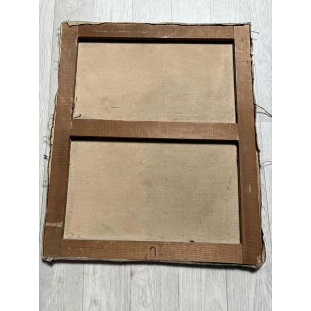 Still Life with Flowers & Roses, 20th Century, Painting For Sale - Image 3 of 4