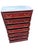 19th Century Federal Neoclassical Mahogany Tall Chest With Marble Top Elegant 19th-century mahogany tall chest of drawers...