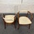 Boling Chair Company Pair of MCM Walnut Armchairs by Jack Cartwright for Boling Chair 1958 For Sale - Image 4 of 9