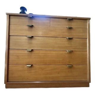 Drexel ‘Precedent’ 6 Drawer Lowboy by Edward Wormley For Sale