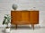 Stunning Mid Century Modern Danish Teak Highboard Credenza / Sideboard, c. 1960's. This incredible piece is gorgeous in...