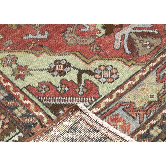 1960s Turkish Oushak Rug For Sale - Image 4 of 7