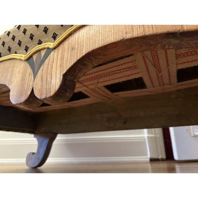 Biedermeier Children's Bench, 1820s For Sale - Image 10 of 18