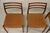 Mid-Century Modern 1950s Niels Moller Danish Teak Dining Chairs - Set of 4 For Sale - Image 3 of 10