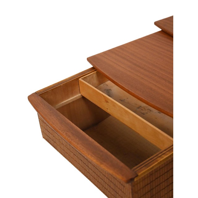 Scandinavian Nesting Coffee Tables with Wool Storage, 1960s, Set of 2 For Sale - Image 12 of 14