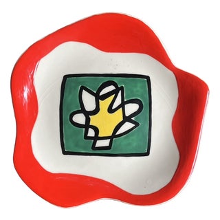 Decorative Plate by Roland Brice, 1960s For Sale