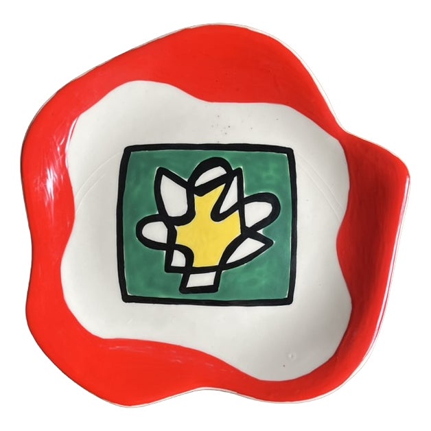 Decorative Plate by Roland Brice, 1960s For Sale