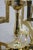 Vintage Brass 6 Arm Hollywood Regency Geometric Chandelier Pendant Light 24" For Sale - Image 4 of 18