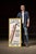 c. 1910s/1920s; C & H Specialty Co. - Grabill, IN Vintage hand-painted store display sign with product model. A rare mid-...