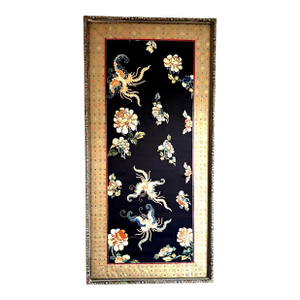 Antiqie Chinese Silk Embroidery, Large