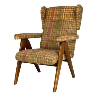 Mid-Century Modern Italian Reclining Armchair, 1960s For Sale