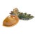 Sculptural Acorn & Oak Leaf Ceramic Divided Serving Dish For Sale - Image 11 of 16