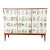1950’s Swedish Cabinet With Nordens Flora Illustrations For Sale