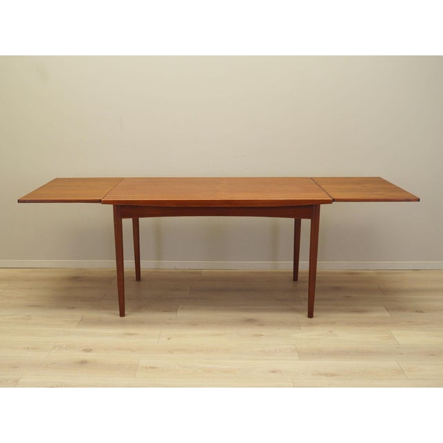 Vintage Danish Teak Table, 1960s For Sale - Image 12 of 15