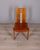Vintage Italian Wood and Leather Chairs, 1950s, Set of 4 For Sale - Image 6 of 13