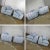 Blue Modern to Postmodern Channeled Sectional Loveseat or Lounge Chairs Style of Jay Spectre For Sale - Image 8 of 12