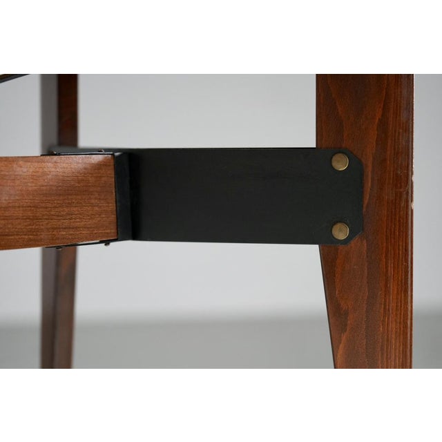 Dining Table in Wood and Metal by Carlo Ratti, Italy, 1960s For Sale - Image 4 of 10