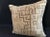Beige Vintage Bohemian Organic Wool Decorative Pillow Case For Sale - Image 8 of 10