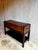 Vintage Faux Leather Suitcase Console Table With 3 Drawers For Sale - Image 12 of 12