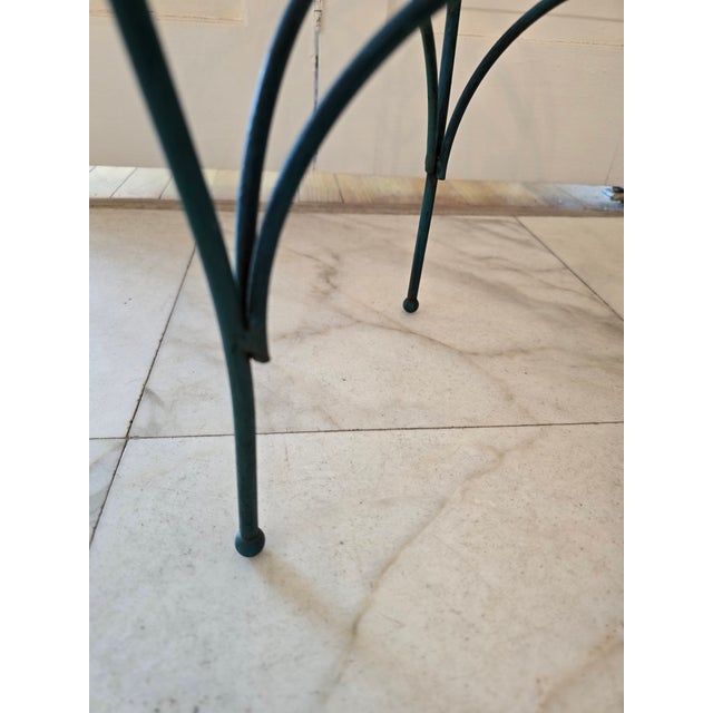 Metal Vintage Mid Century Modern Designer Drink Table For Sale - Image 7 of 7