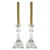 An authentic pair of Waterford Crystal Lismore candlesticks, crafted in Ireland from full lead crystal. Designed in...