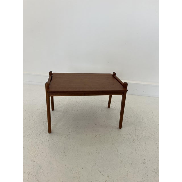 Mid-Century Teak Side Table by Fredrik A. Kayser for Vatne, Norway, 1960s For Sale - Image 6 of 10