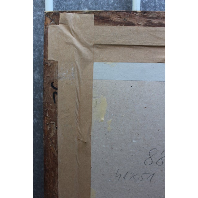Modernistic Painting After Jean-Michel Basquiat, Circa 1970 For Sale - Image 10 of 13