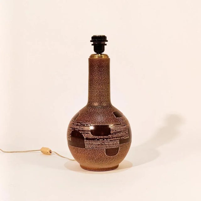 Ceramic Table Lamp from Andreu, Spain, 1970s For Sale - Image 6 of 12