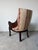 Vintage French Empire / Renaissance Revival Style Hand-Carved Mahogany Swan Armchair For Sale - Image 13 of 13