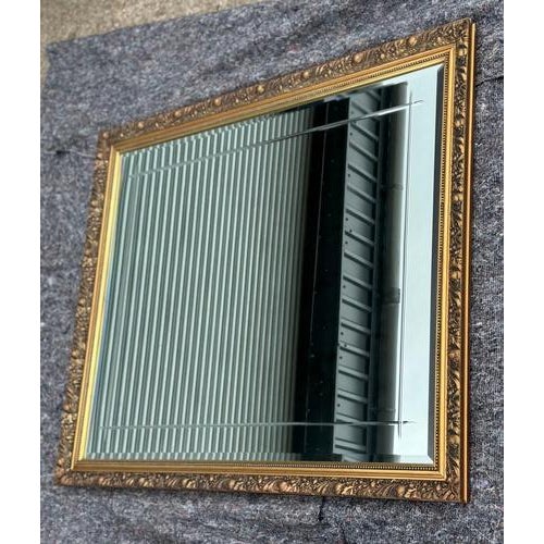 We are delighted to offer for sale this Lovely Gold Ornate Bevelled Mirror. Please carefully examine the pictures to see...