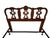 An elegant vintage queen bed frame by Bernhardt, dating to circa 1960s–1970s and designed in the timeless French...