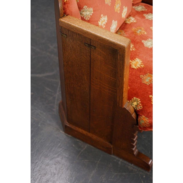 Amsterdamse School Side Chair, 1920s For Sale - Image 10 of 17