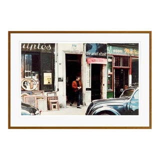 Red Jacket Parisian 1950s by Peter Cornelius Framed C-Print Photograph For Sale