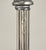 1930s Vintage Mythic Hippocampus Celluloid Nickel Floor Lamp For Sale - Image 5 of 9