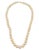 Graduating Cream Color South Sea Pearls Necklace 14 Karat Yellow Gold Clasp For Sale In New York - Image 6 of 18
