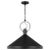 Transitional Suzanne Kasler By Visual Comfort Studio Lyon Large 1-Light Pendant in Midnight Black For Sale - Image 3 of 3