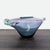 Hand blown and signed glass bowl circa: 1990. This piece is an early work of Grant W. Miller, an American...