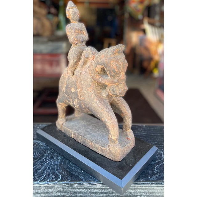 Early Indian Horse With Rider Sculpture For Sale In San Francisco - Image 6 of 9
