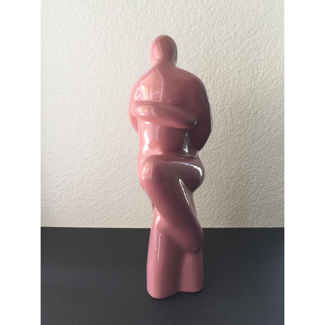 Late 20th Century Mid Century Modern Haeger Pottery Couple Dancing Tango Sculpture For Sale - Image 5 of 10