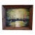 Vintage Framed Nautical Oil Painting on Canvas For Sale