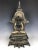 1970s Bronze Silver Gilt Tibetan Sitting Buddha For Sale - Image 11 of 11
