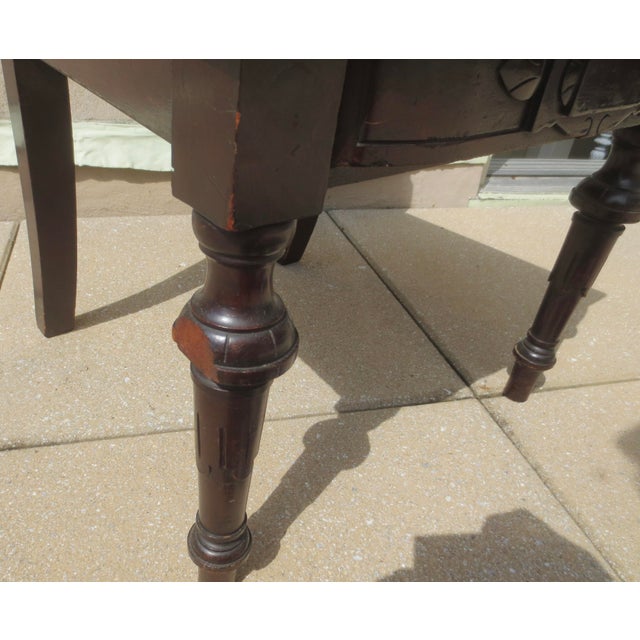 Ecclesiastical Chair Walnut Renaissance Revival Circa 1870s For Sale - Image 4 of 13