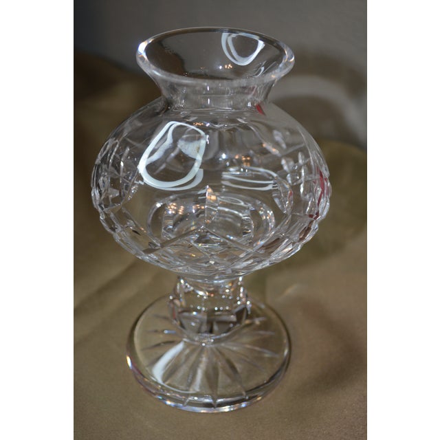 Vintage Circa 1980s Waterford Lismore Hurricane Candle Holder Chairish