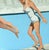 "Synchronize With a Smile" Original Modern Oil Painting, by Jennifer Hohlfelder For Sale