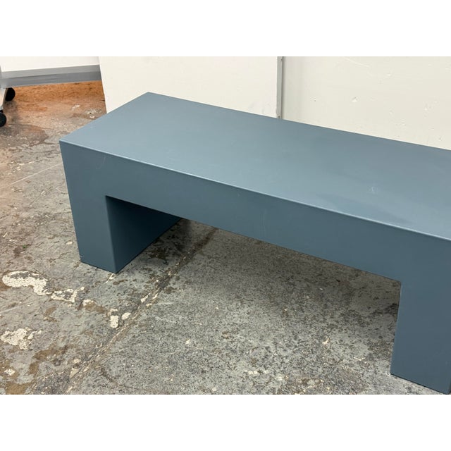 Lella & Massimo Vignelli for Heller Vignelli Bench, Outdoor For Sale In San Francisco - Image 6 of 12